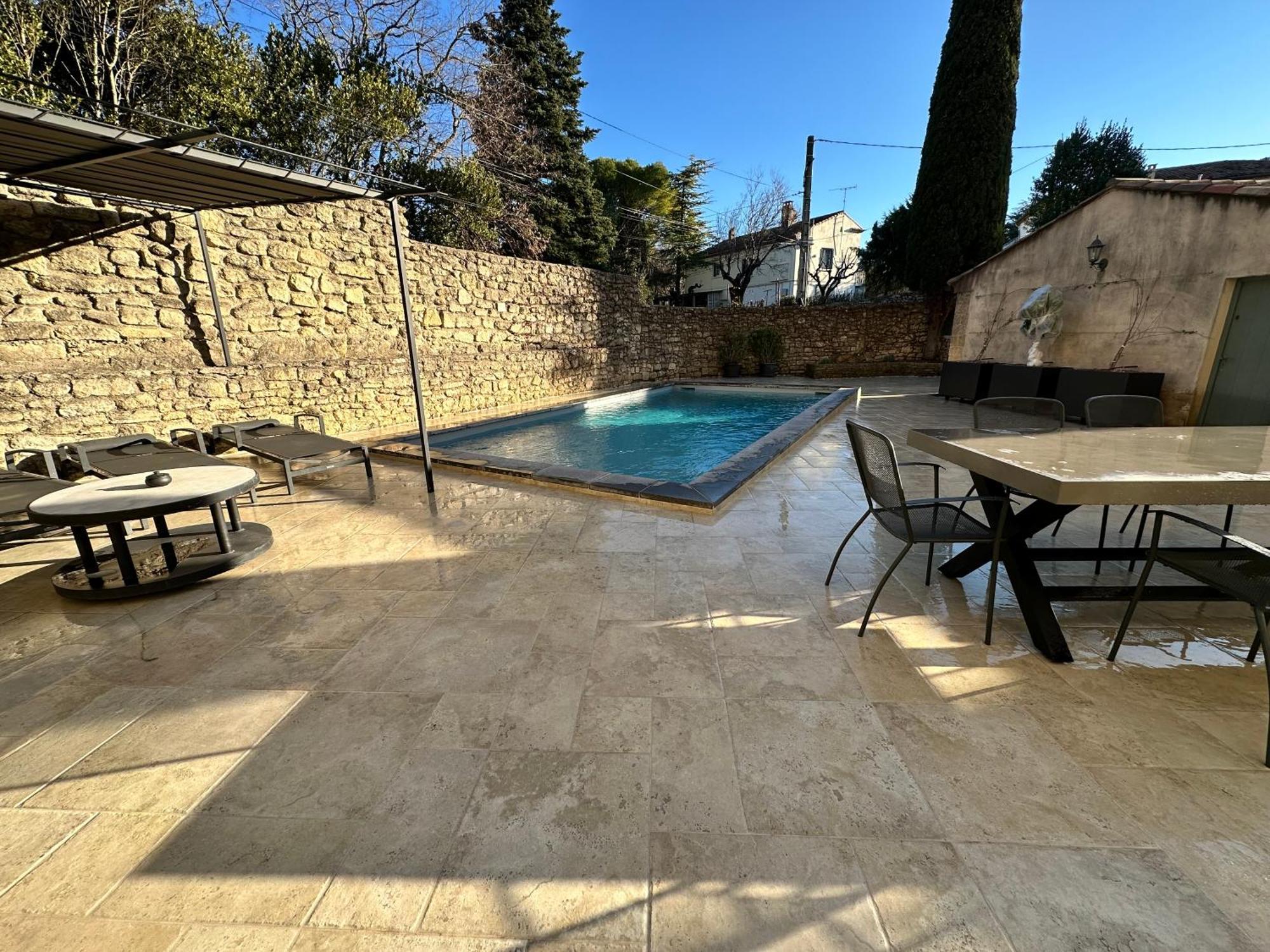 Appartement Avec Piscine Privee Dans Residence Pour 6 Personnes ユゼ エクステリア 写真