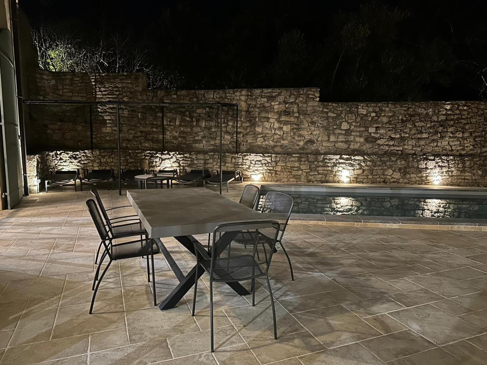 Appartement Avec Piscine Privee Dans Residence Pour 6 Personnes ユゼ エクステリア 写真
