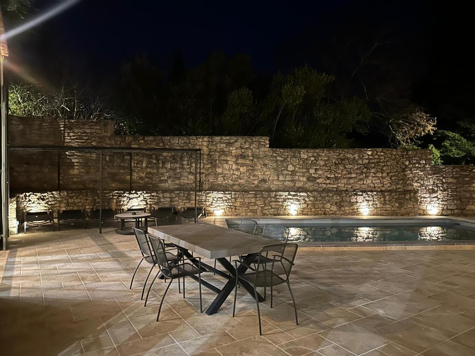 Appartement Avec Piscine Privee Dans Residence Pour 6 Personnes ユゼ エクステリア 写真